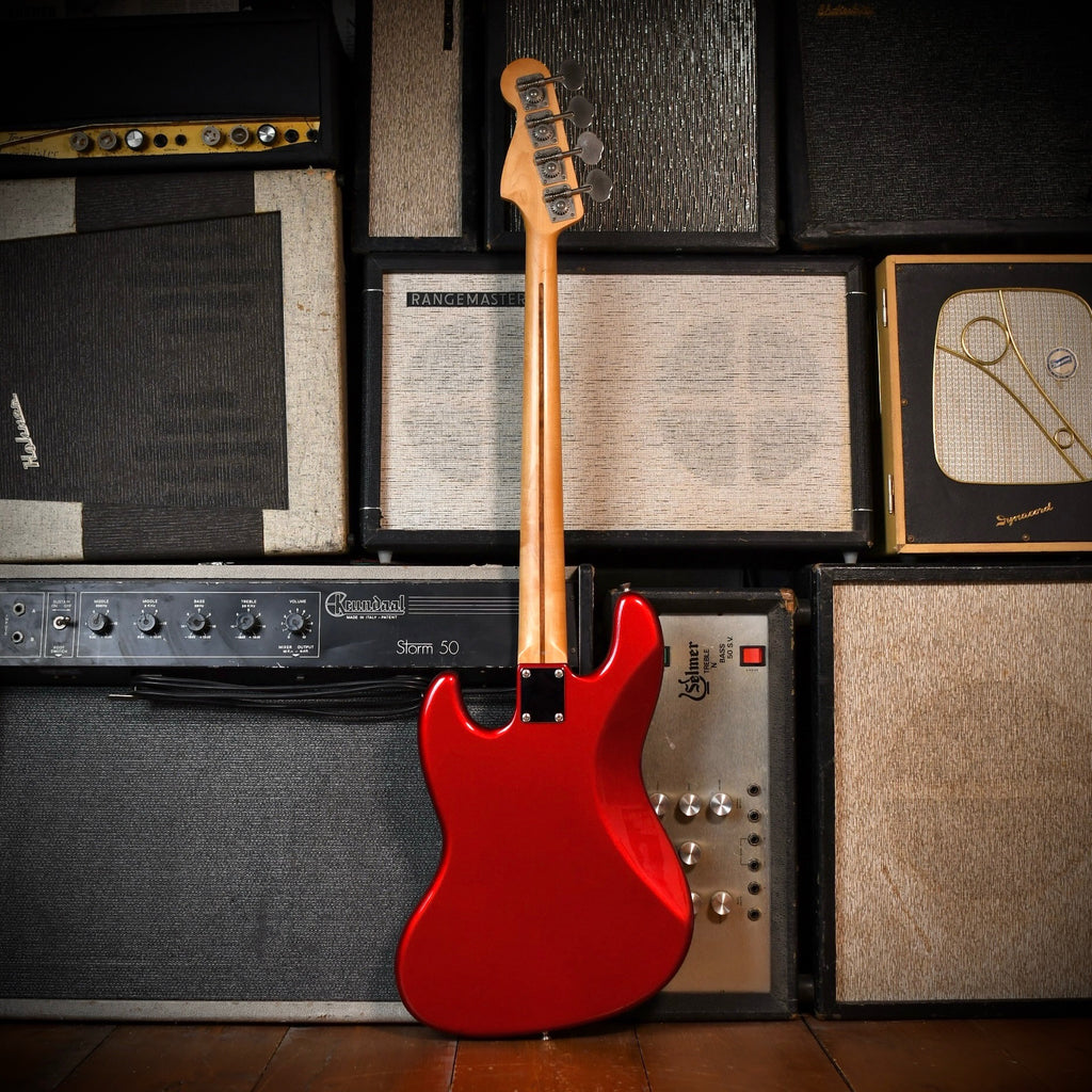 Fender MIJ JB-STD/PJ Jazz/Precision Hybrid Bass Candy Apple Red 2007