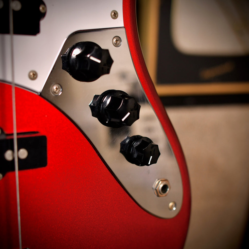 Fender MIJ JB-STD/PJ Jazz/Precision Hybrid Bass Candy Apple Red 2007