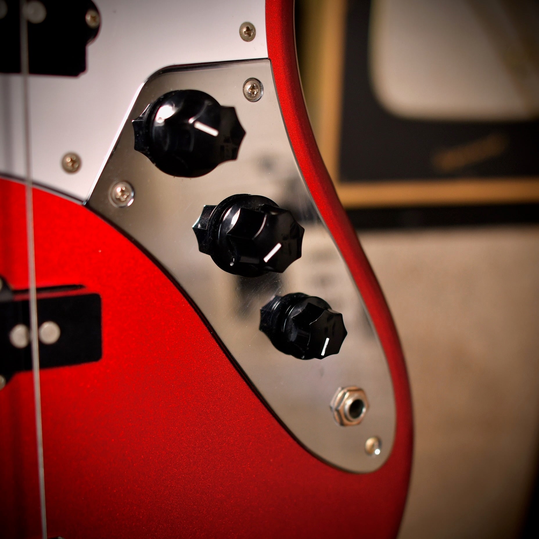 Fender MIJ JB-STD/PJ Jazz/Precision Hybrid Bass Candy Apple Red 2007