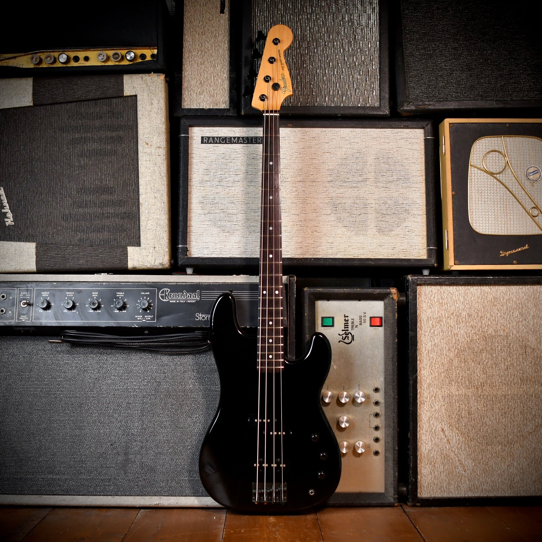 Fender MIJ Jazz Bass Special PJ36 Black 1986
