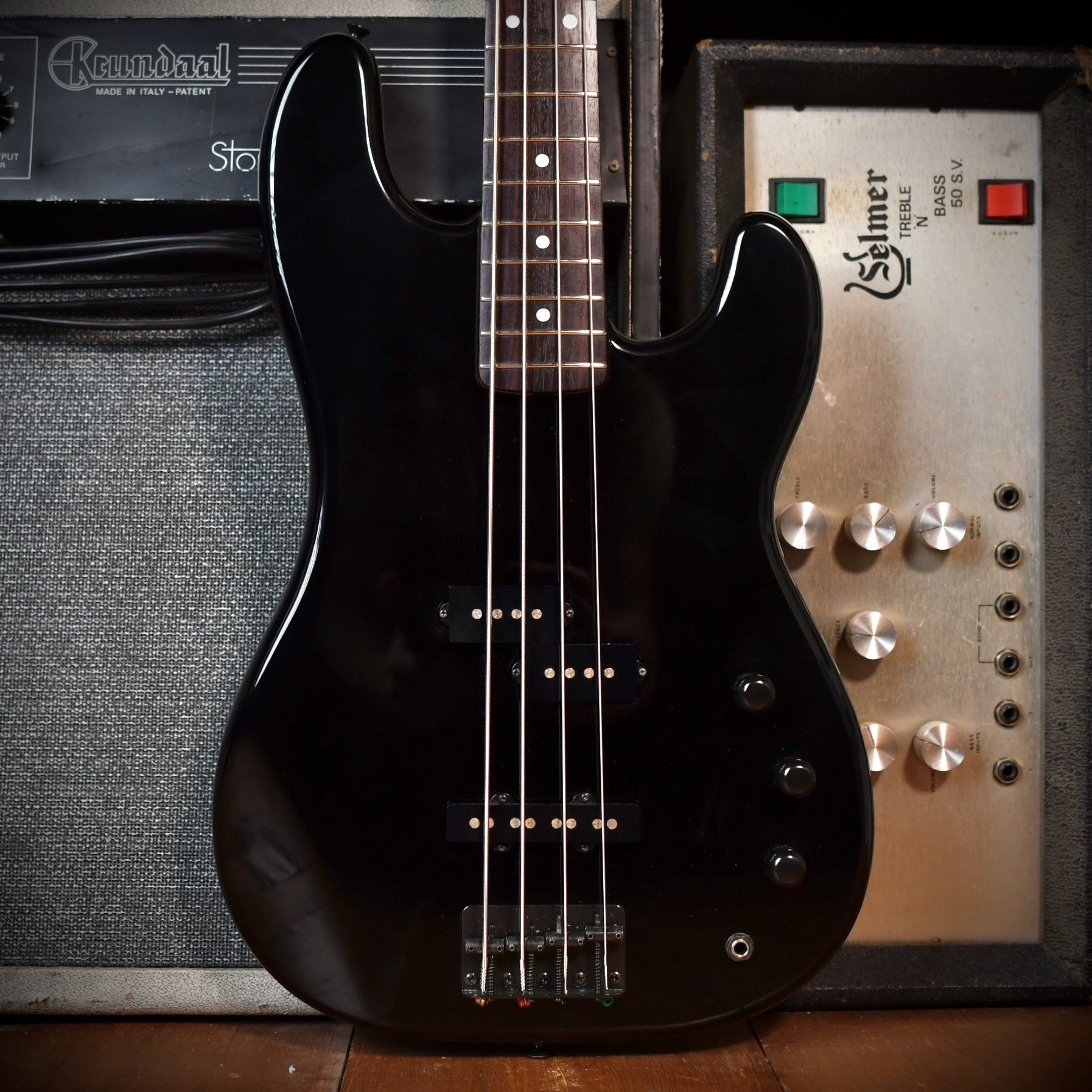 Fender MIJ Jazz Bass Special PJ36 Black 1986