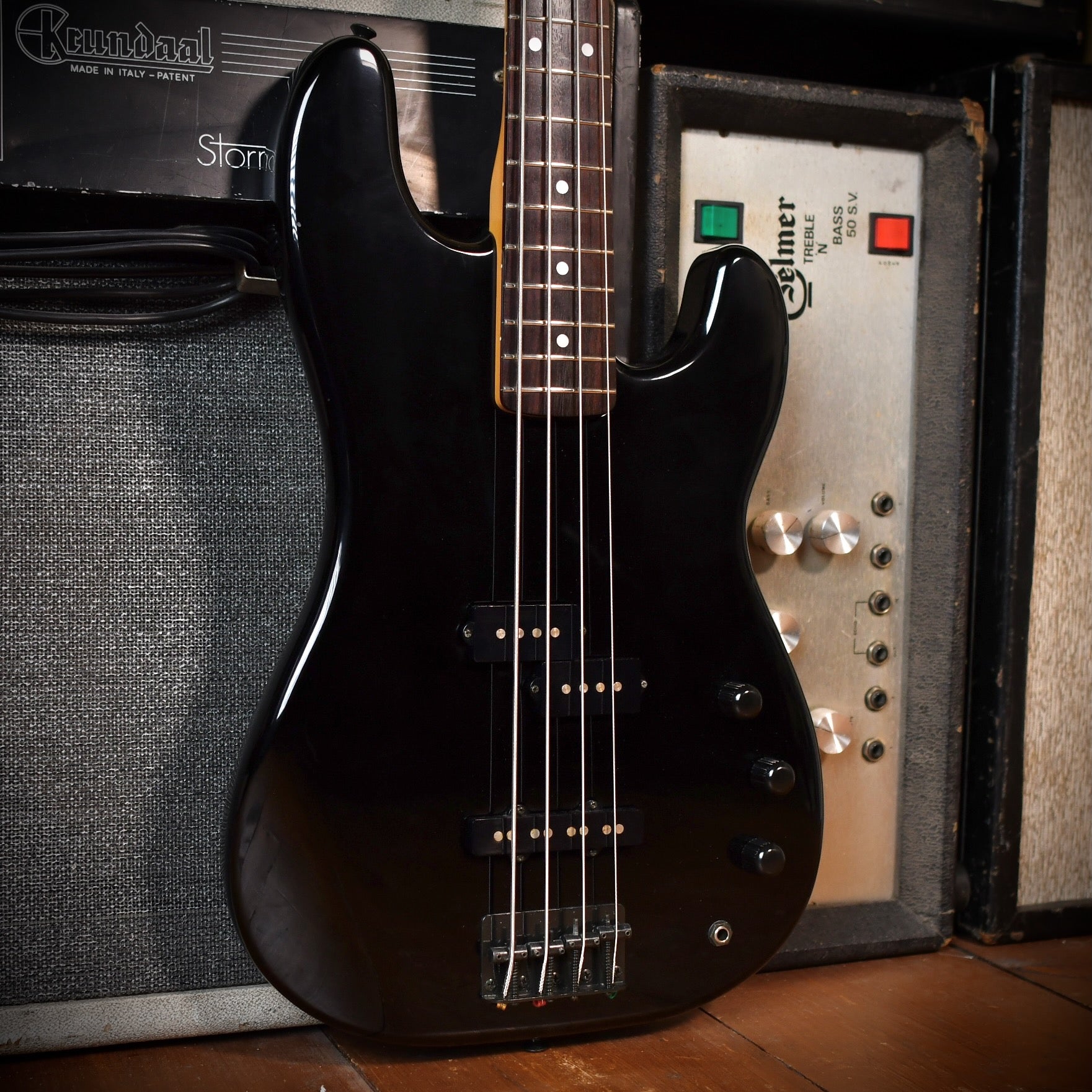 Fender MIJ Jazz Bass Special PJ36 Black 1986