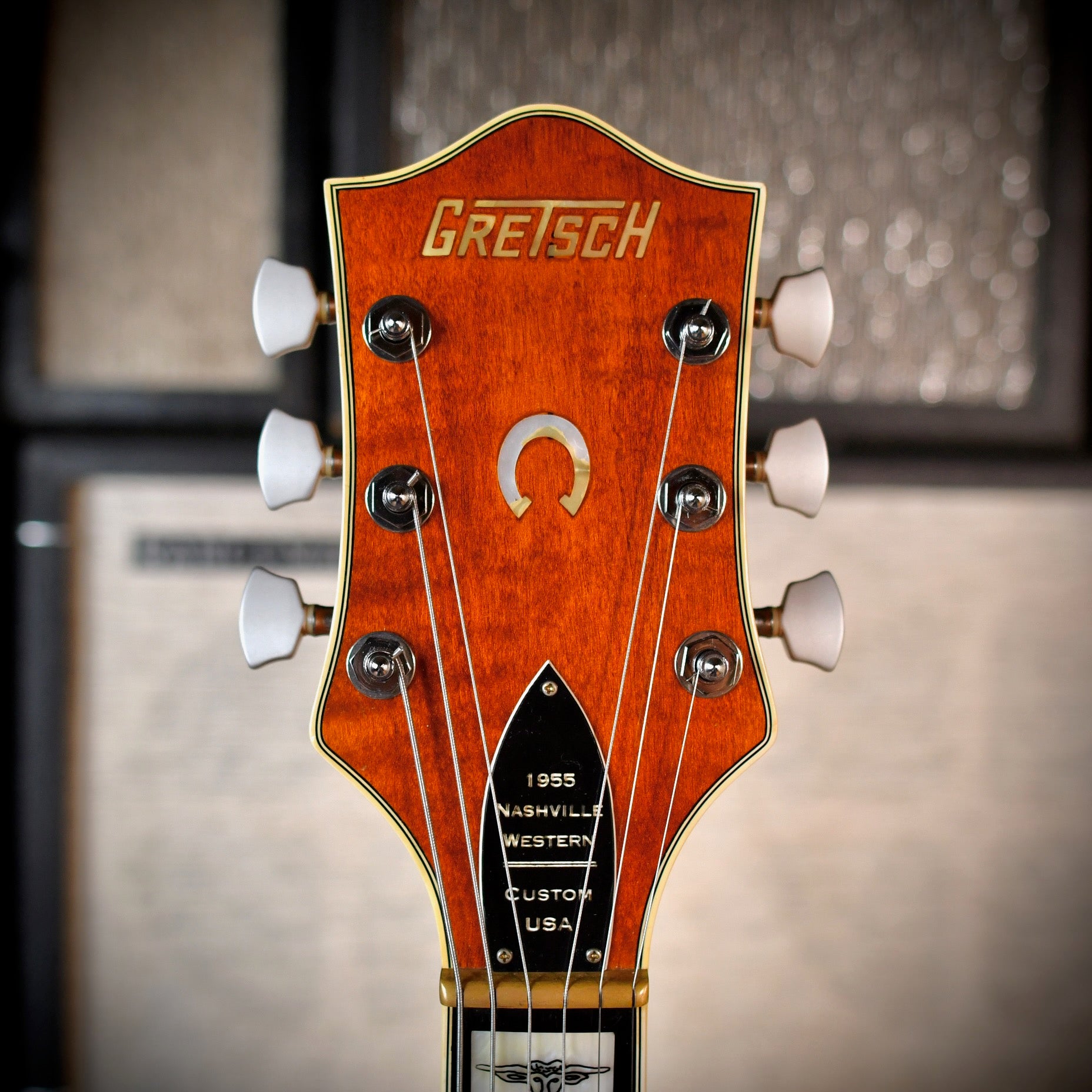 Gretsch Nashville G6120W-1955 Custom Reissue Western Orange Stain 1998