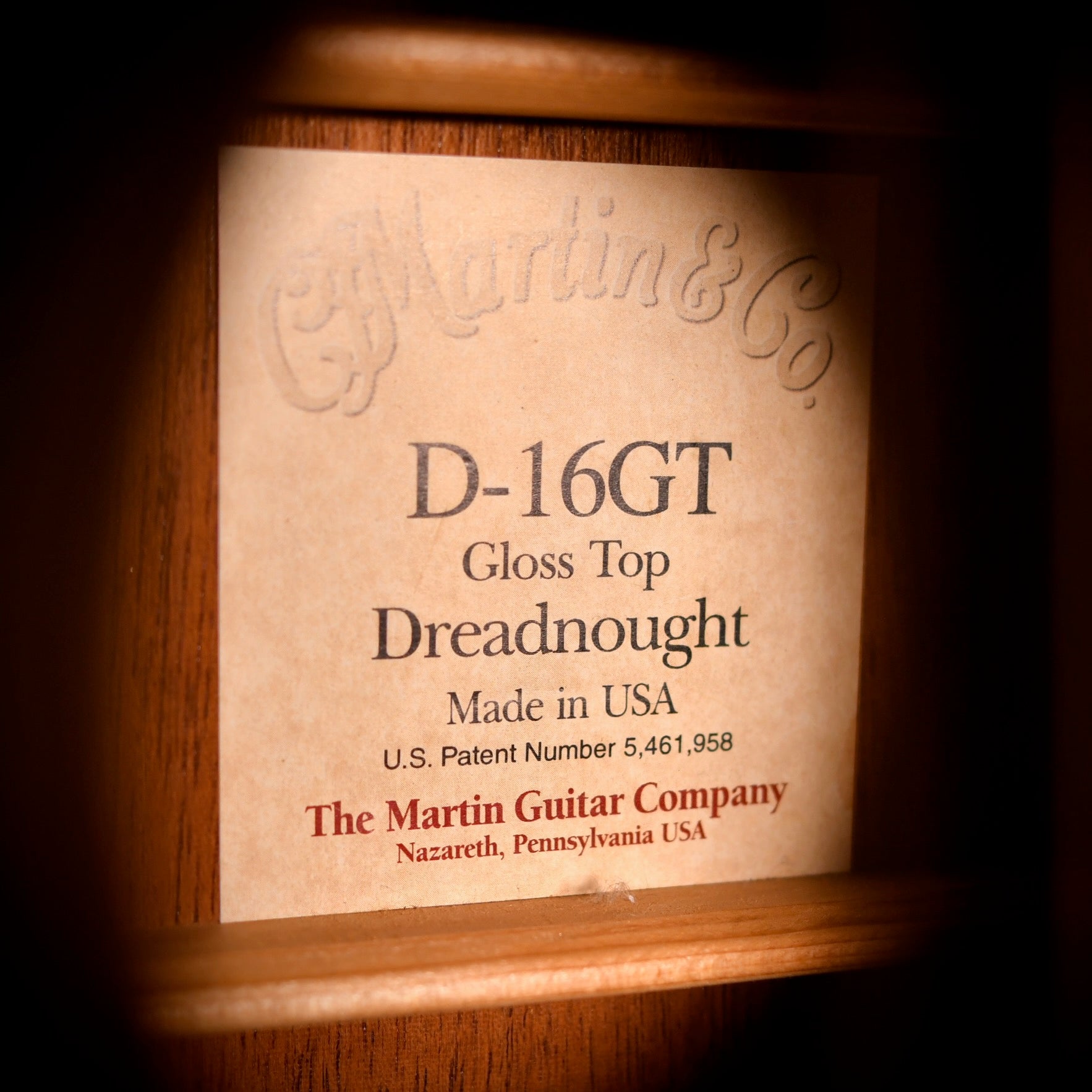 Martin D16-GT Natural 2004