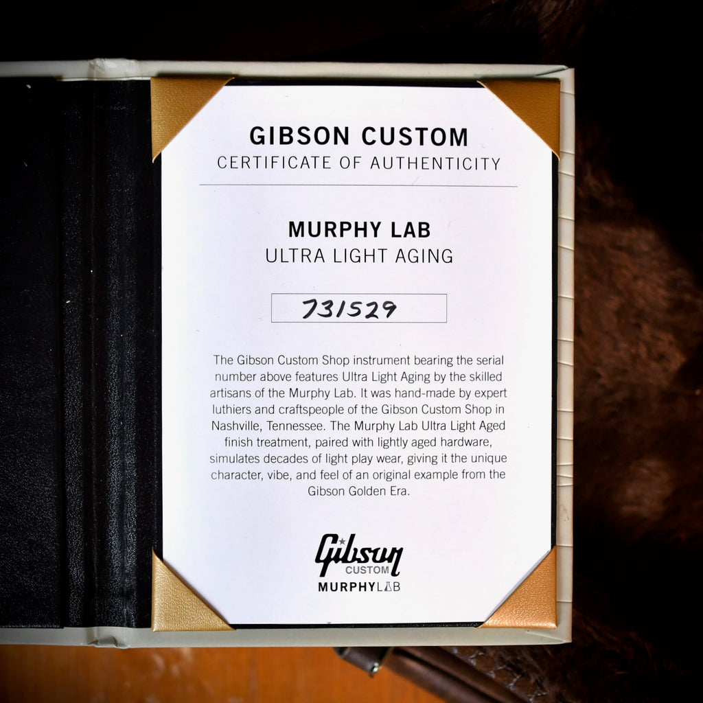 Gibson Les Paul Special '57 Murphy Lab Ultra Light Aged TV Yellow 2023