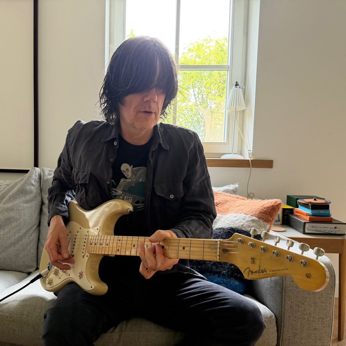 Fender Custom Shop Stratocaster Ex John Squire THE STONE ROSES Desert Sand 2006