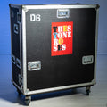 Flightcase D6 Ex THE STONE ROSES REUNION TOUR Black 2009