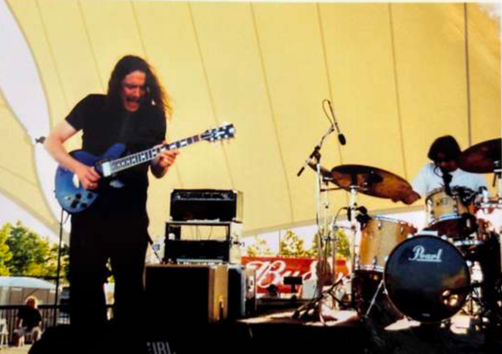 Taku Sakasta Twin Feathers Guitar Ex ROBBEN FORD Black 1988