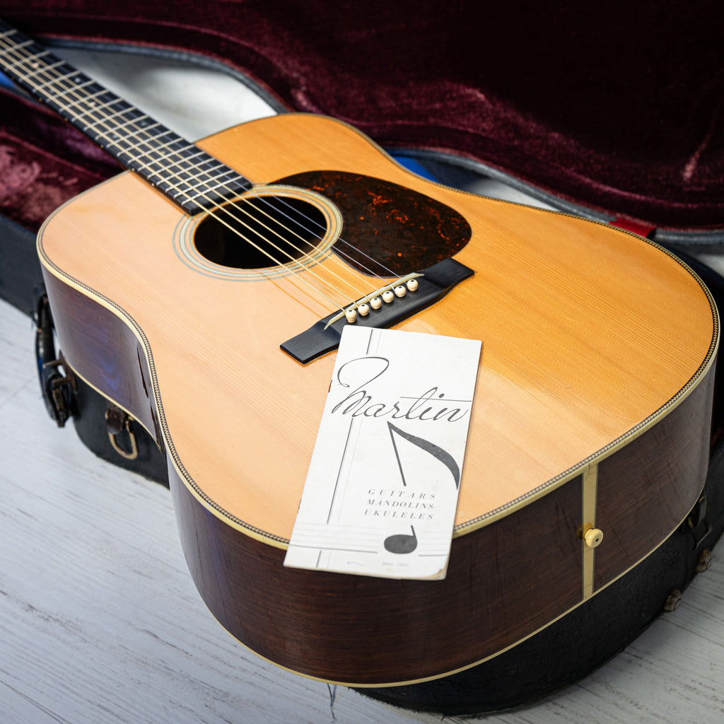 Martin D28 "PRE-WAR" Dreadnought with Herringbone binding Natural 1940