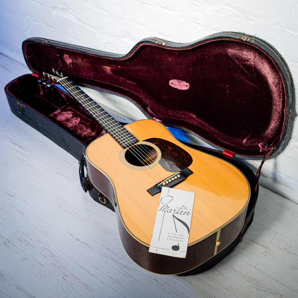 Martin D28 "PRE-WAR" Dreadnought with Herringbone binding Natural 1940