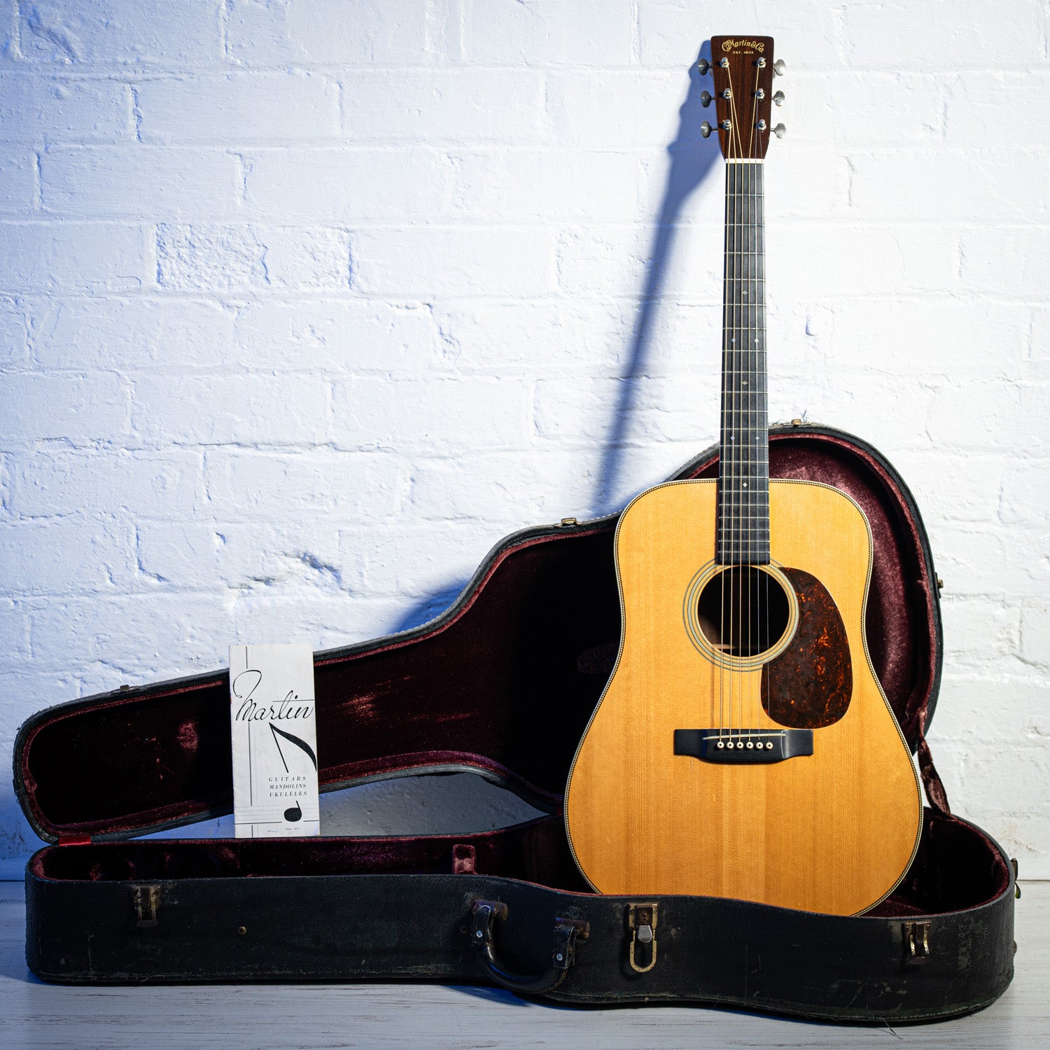Martin D28 "PRE-WAR" Dreadnought with Herringbone binding Natural 1940