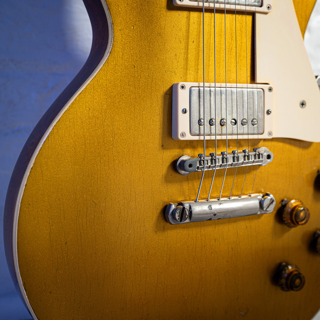 Gibson Les Paul Standard Featured on the Front on the Tony Bacon Les Paul Book Gold Top 1957