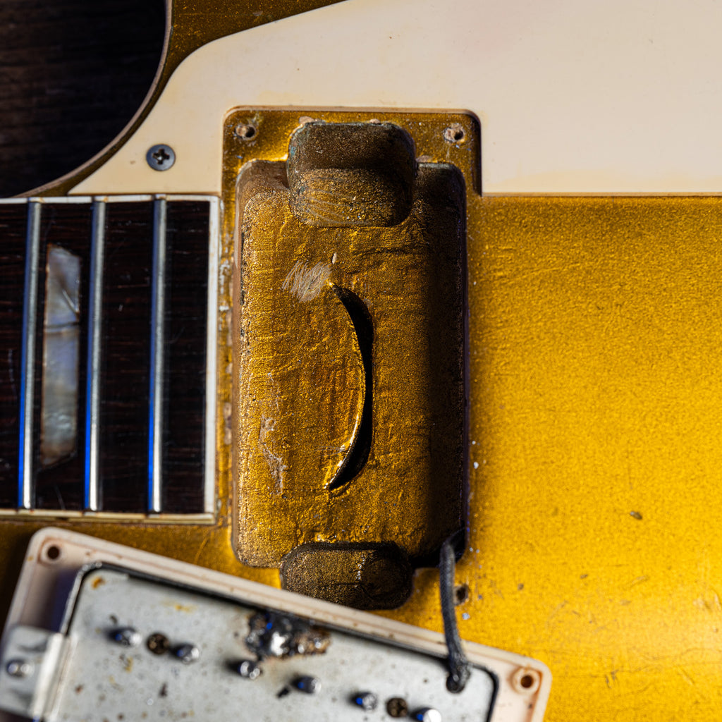 Gibson Les Paul Standard Featured on the Front on the Tony Bacon Les Paul Book Gold Top 1957