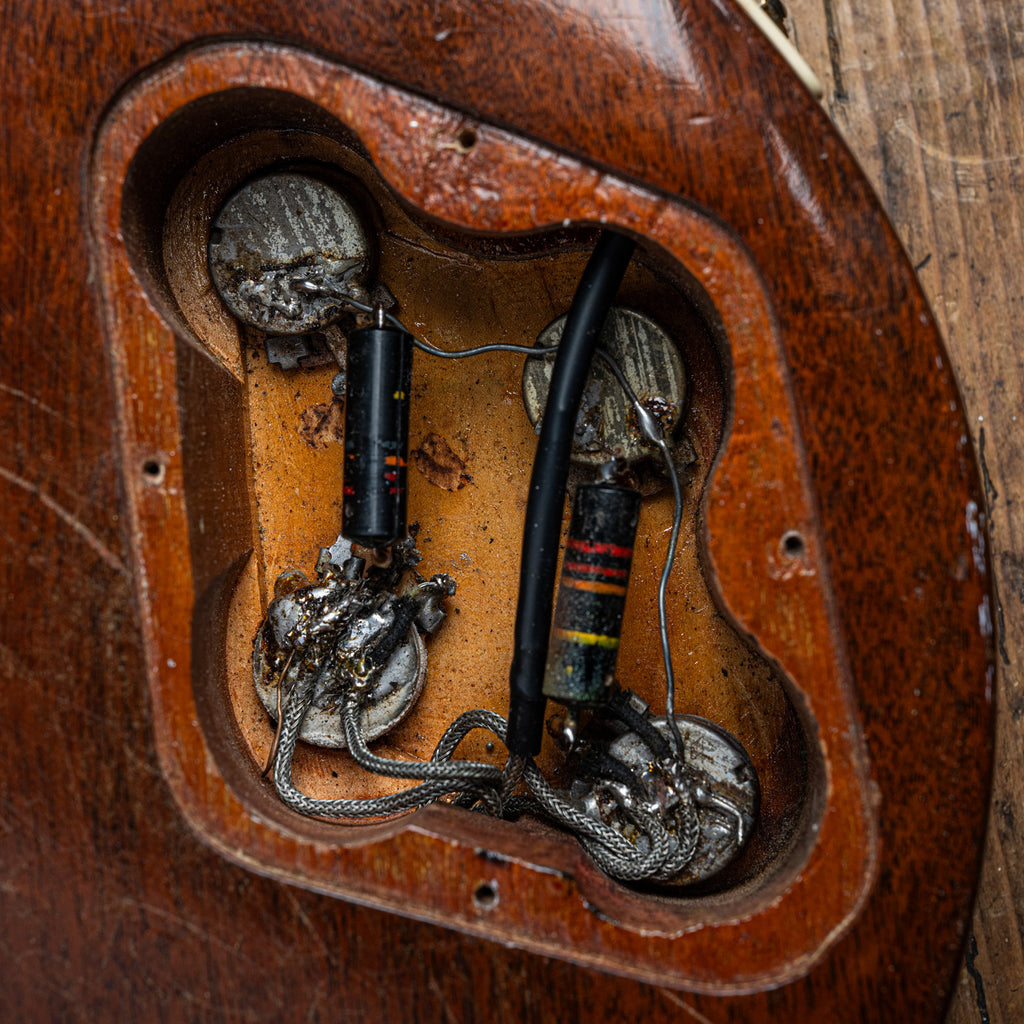 Gibson Les Paul Standard Featured on the Front on the Tony Bacon Les Paul Book Gold Top 1957