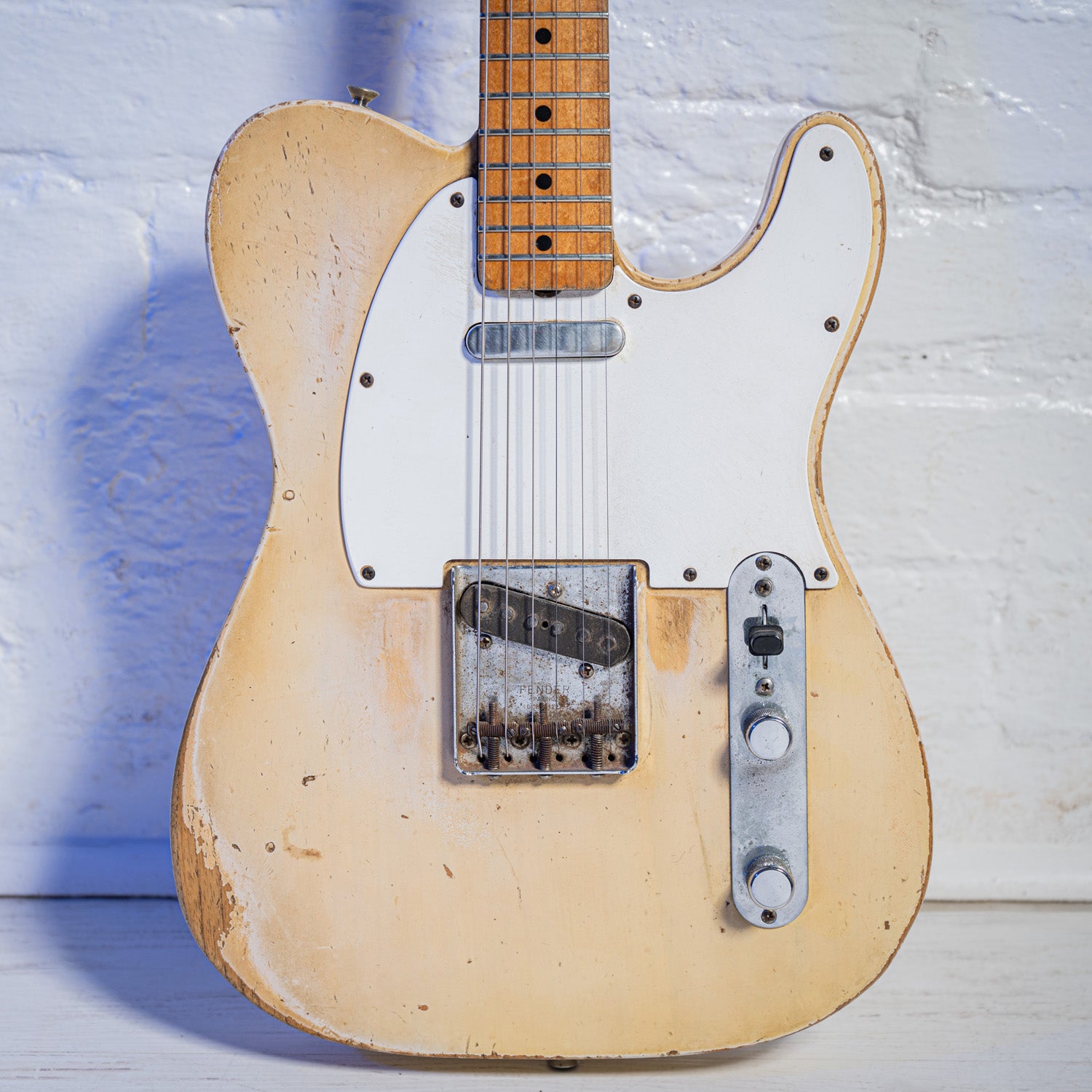 Fender Telecaster RARE MAPLE BOARD Ex Nacho Banos Blaonde 1963