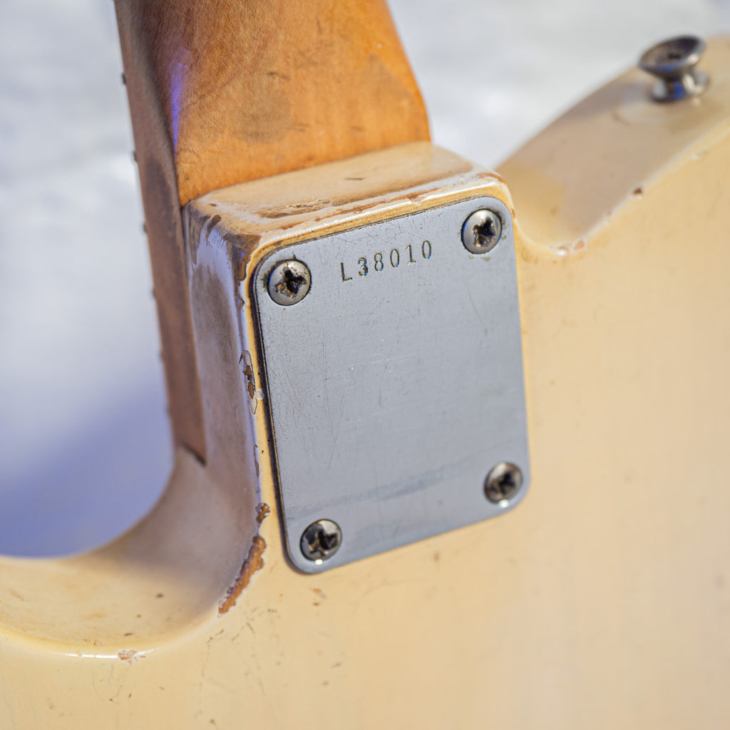 Fender Telecaster RARE MAPLE BOARD Ex Nacho Banos Blaonde 1963