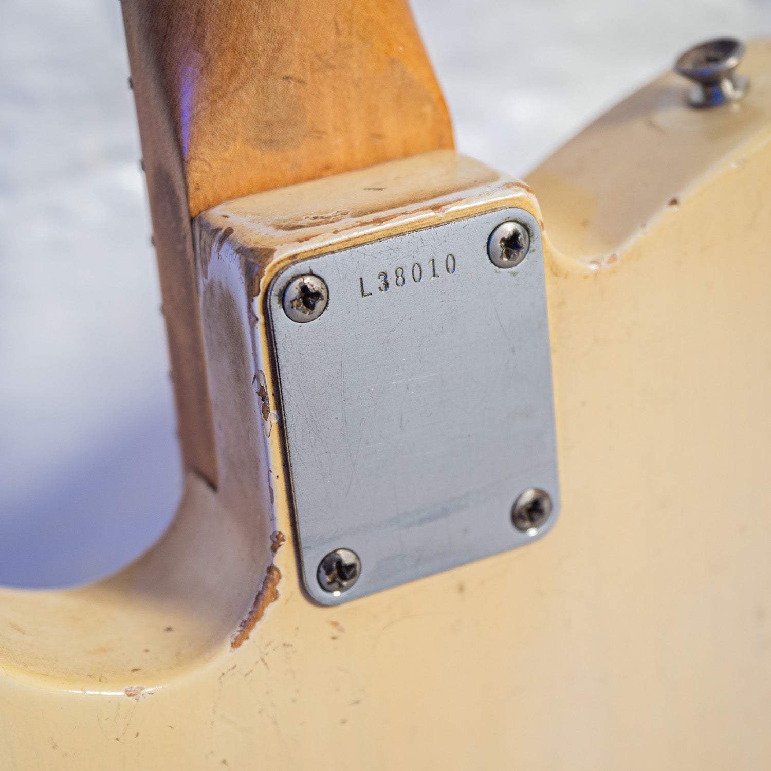 Fender Telecaster RARE MAPLE BOARD Ex Nacho Banos Blaonde 1963