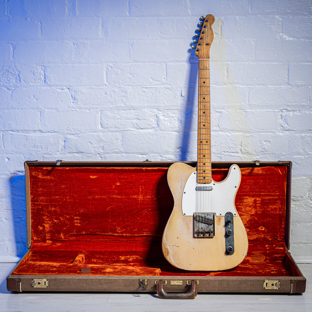 Fender Telecaster RARE MAPLE BOARD Ex Nacho Banos Blaonde 1963