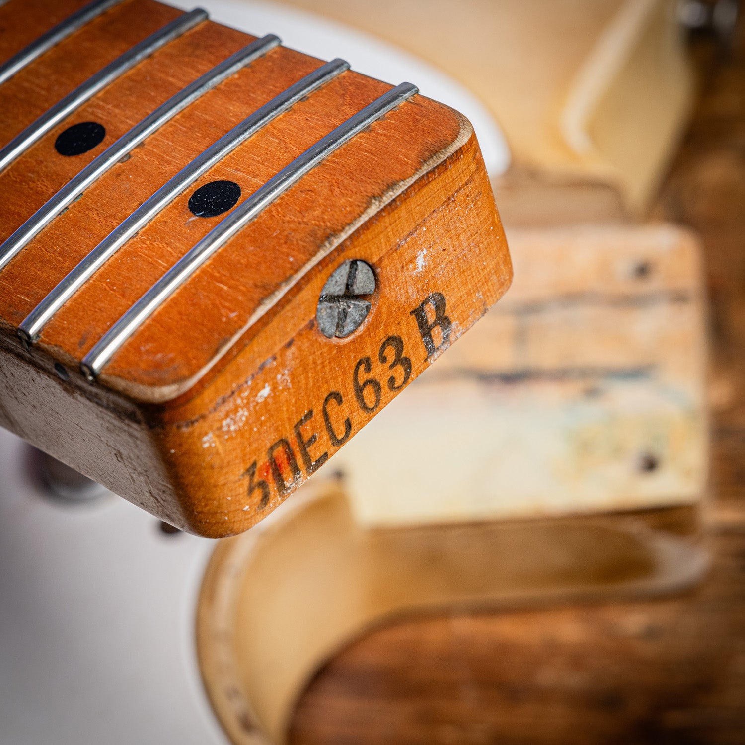 Fender Telecaster RARE MAPLE BOARD Ex Nacho Banos Blaonde 1963