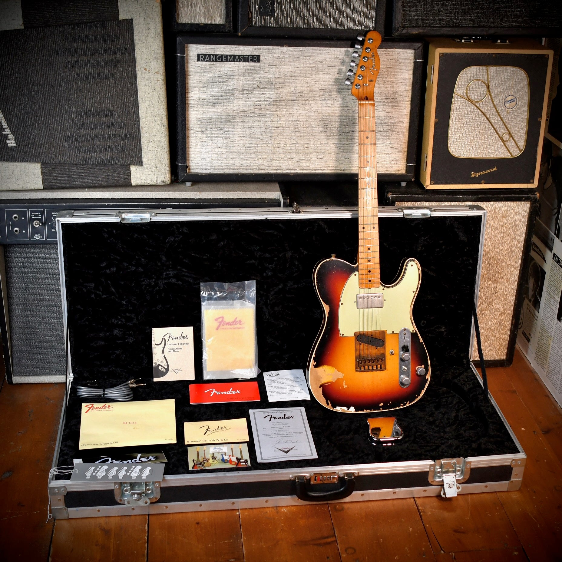 Fender Custom Shop Andy Summers Tribute Telecaster Sunburst 2007