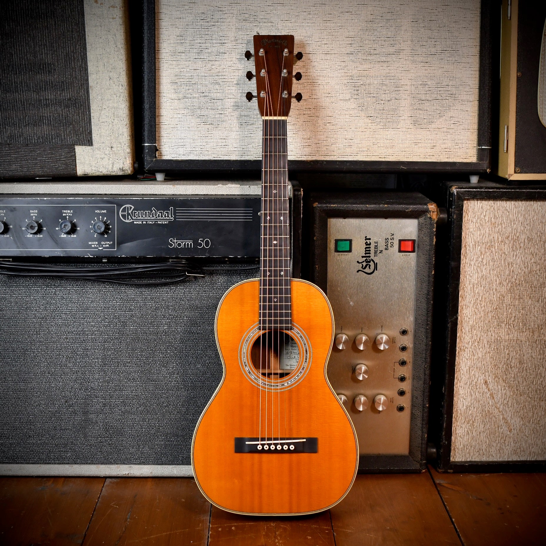 Martin Mini-Martin "Terz" Size 5 Parlor by Dick Boak Natural 2007