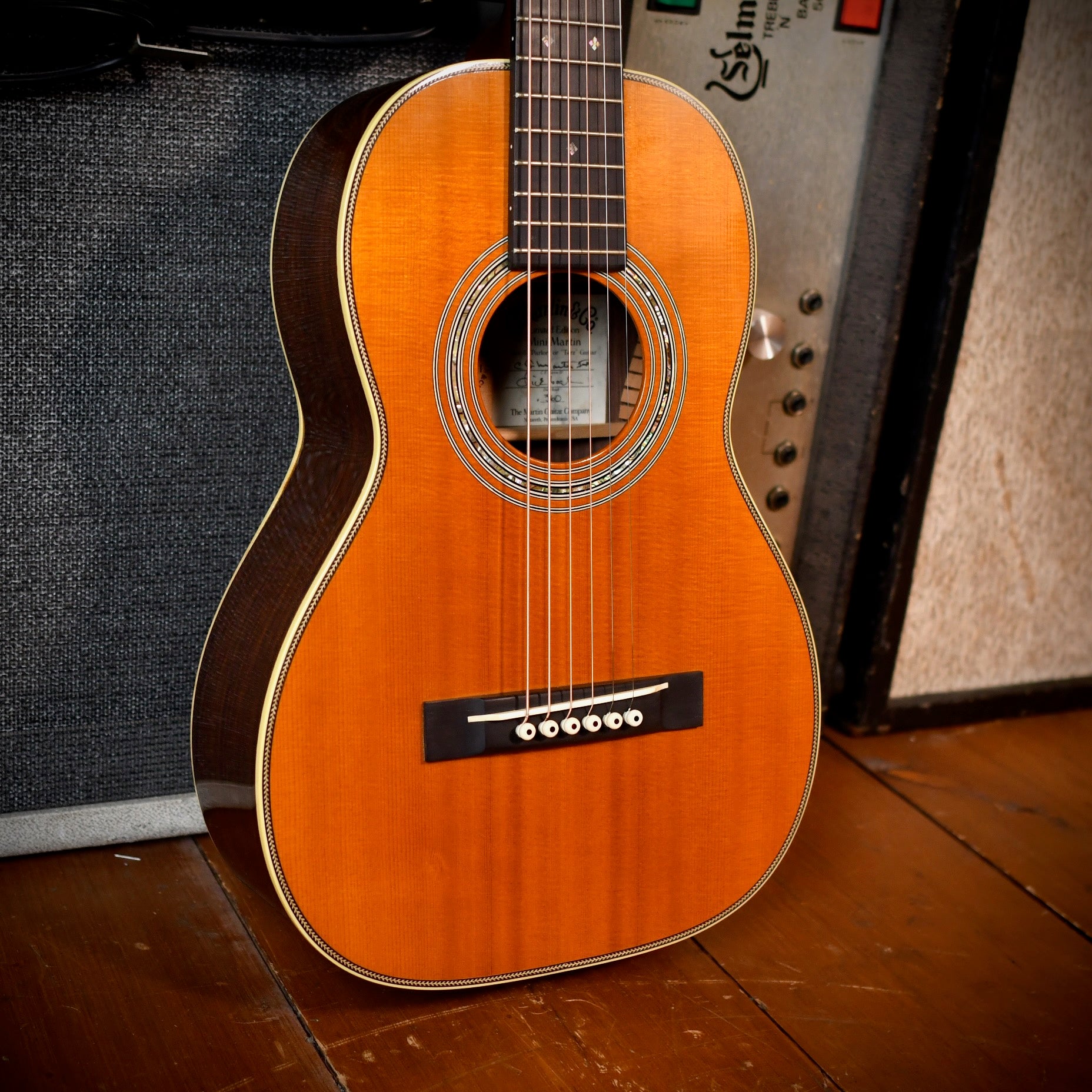 Martin Mini-Martin "Terz" Size 5 Parlor by Dick Boak Natural 2007