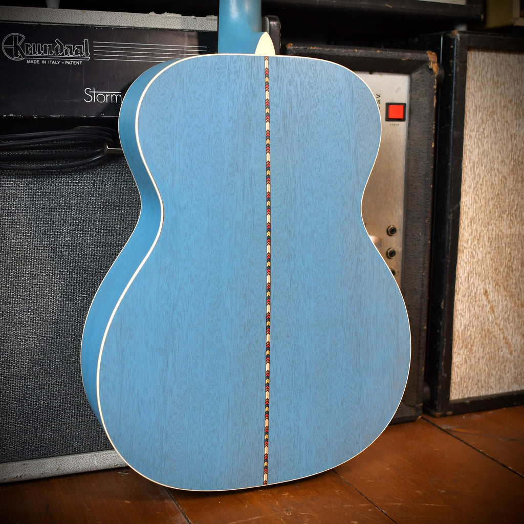 Martin Custom Shop Style 17 000 "Blue Boy" Satin Sonic Blue 2016