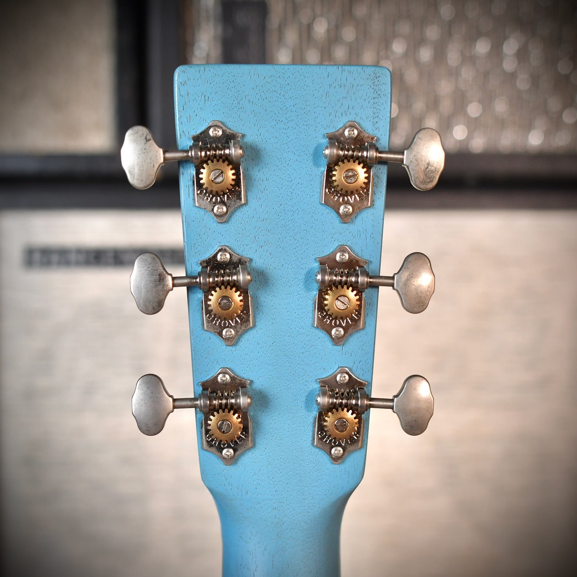 Martin Custom Shop Style 17 000 "Blue Boy" Satin Sonic Blue 2016