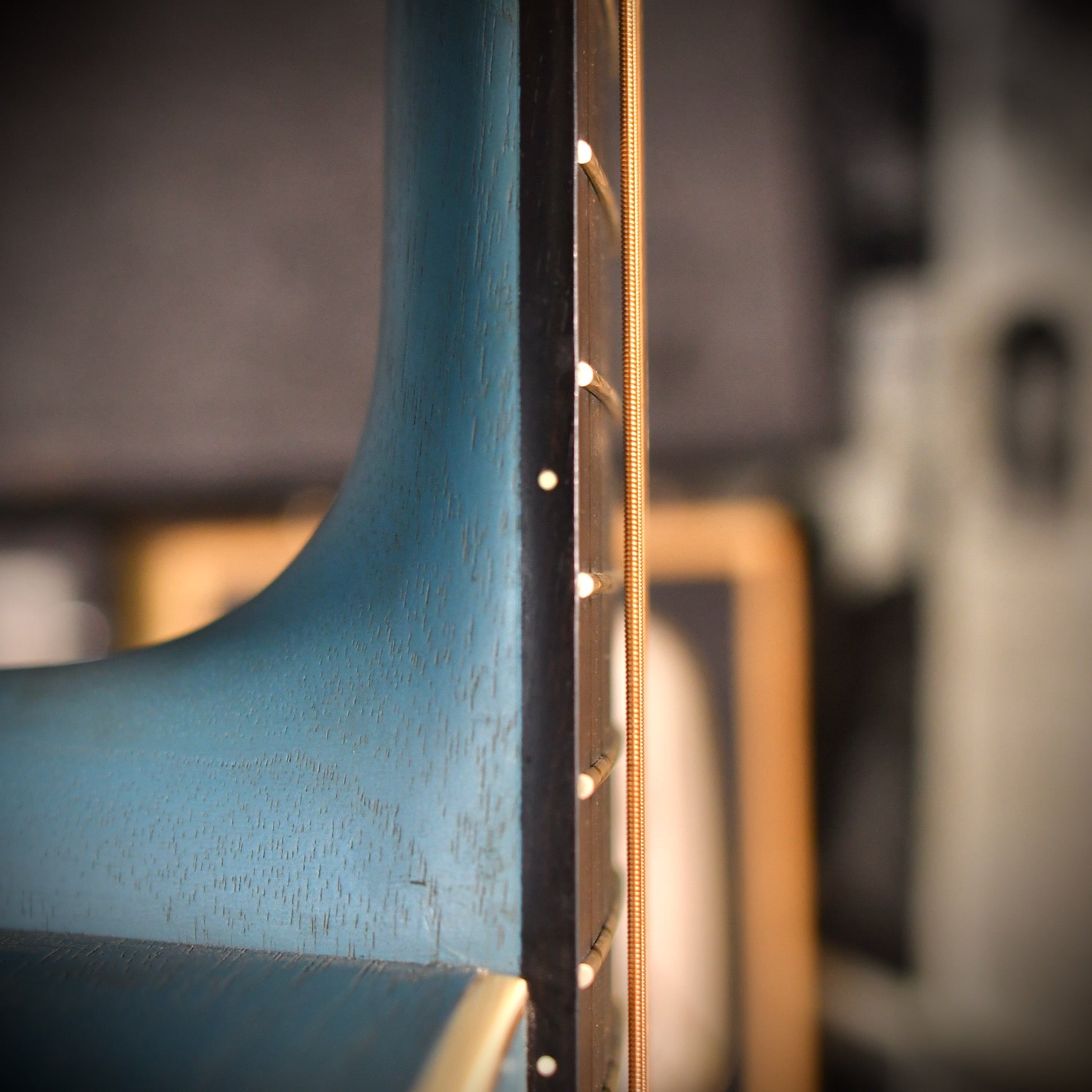 Martin Custom Shop Style 17 000 "Blue Boy" Satin Sonic Blue 2016