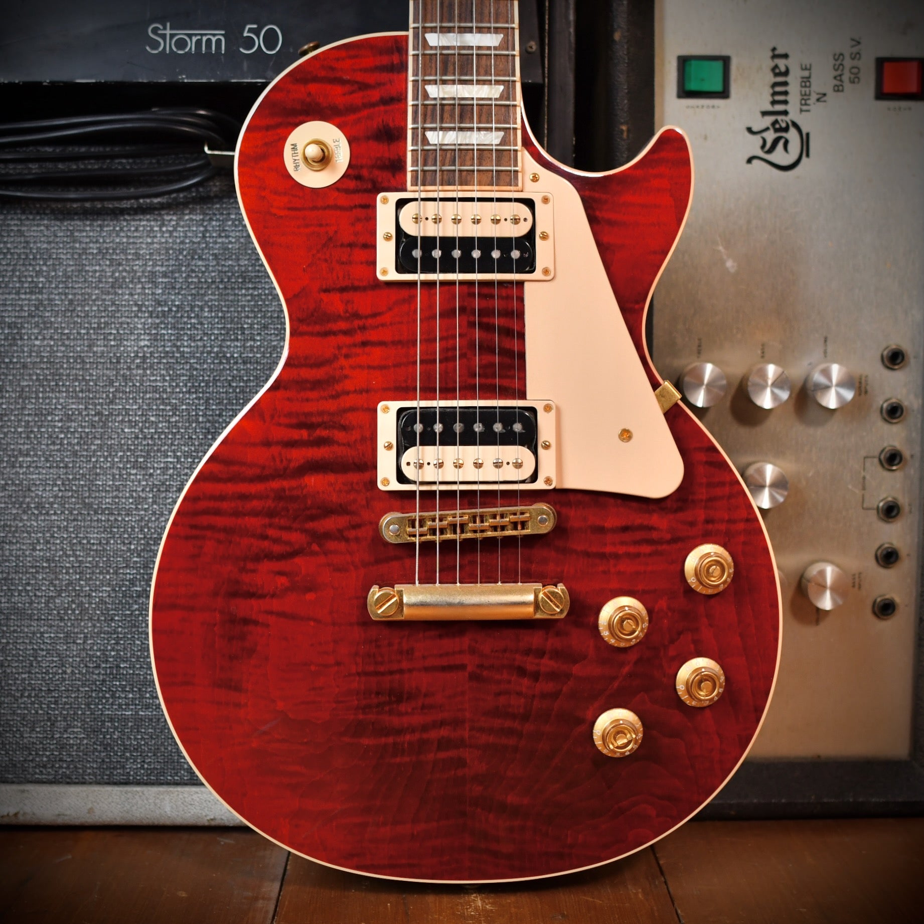 Gibson Les Paul Traditional Pro II LPTP25 Wine Red 2013