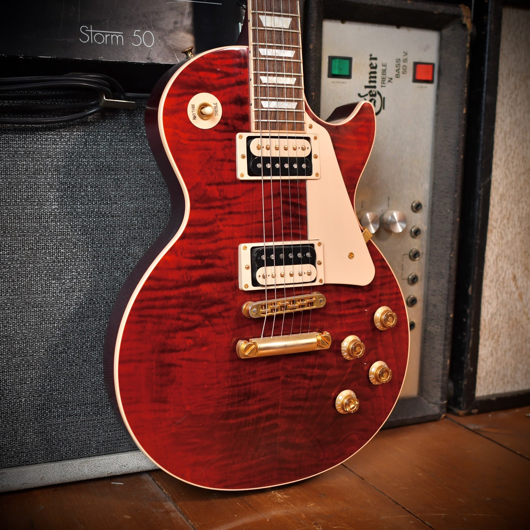 Gibson Les Paul Traditional Pro II LPTP25 Wine Red 2013