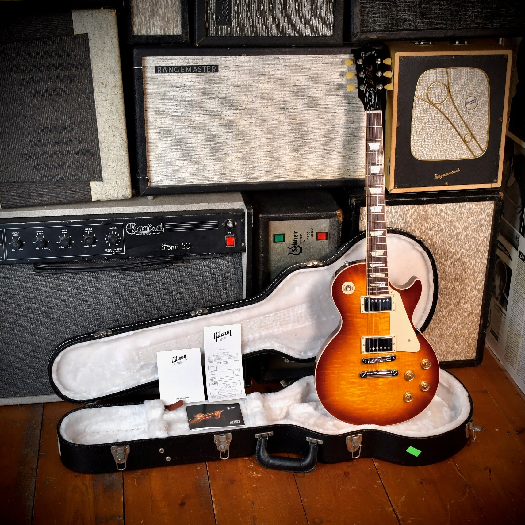 Gibson Les Paul Traditional Plus Sunburst 2012 – Hanks