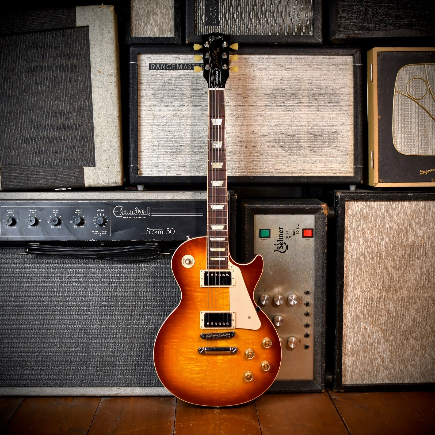 Gibson Les Paul Traditional Plus Sunburst 2012