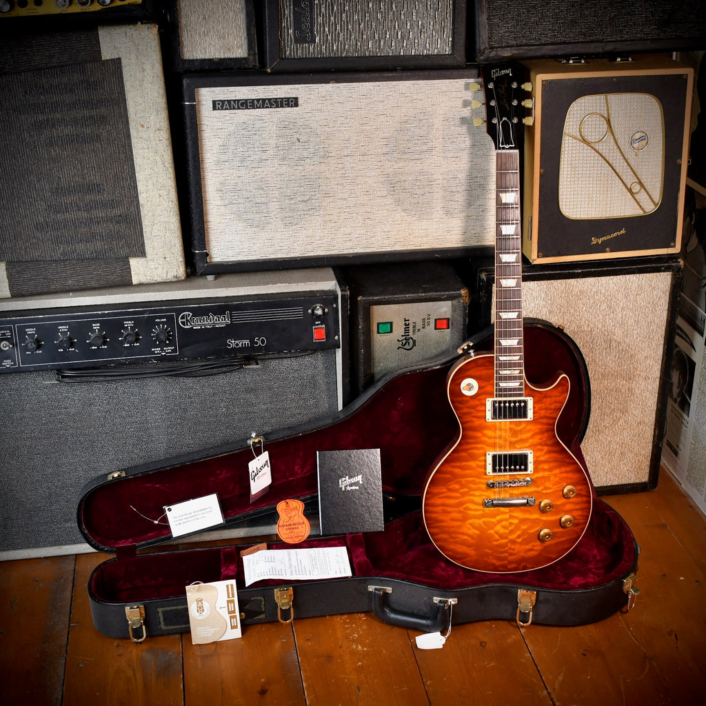 Gibson Custom Shop Les Paul 59 Reissue R9 "Killer Quilt" 7A Top Scotchburst 2011
