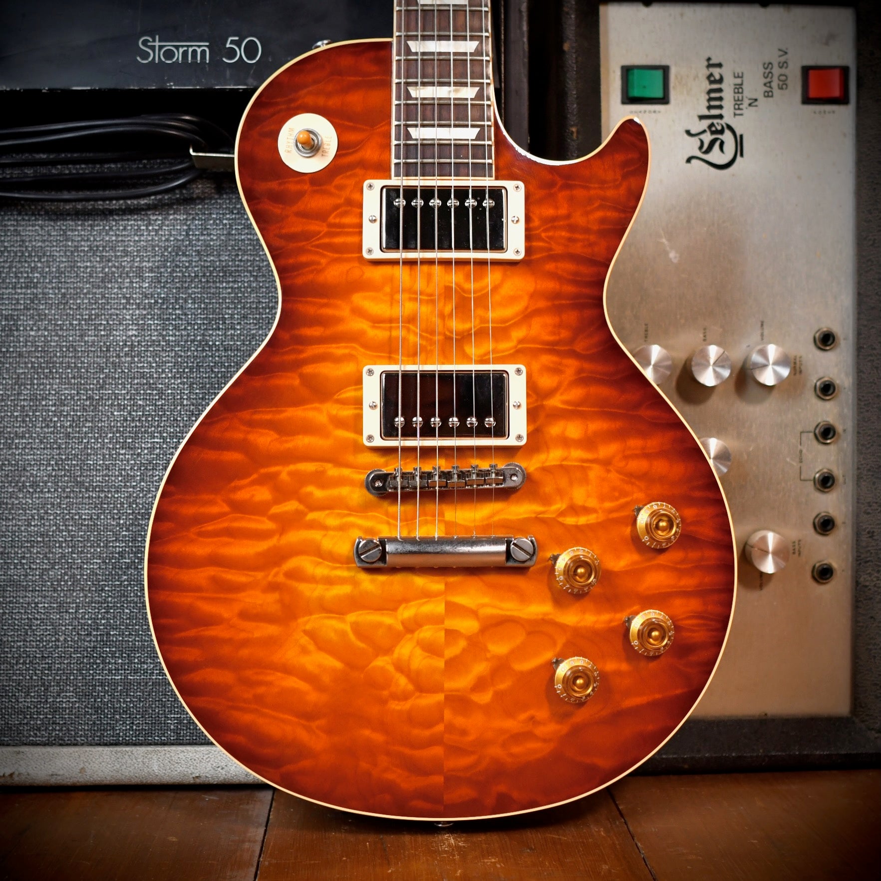 Gibson Custom Shop Les Paul 59 Reissue R9 "Killer Quilt" 7A Top Scotchburst 2011