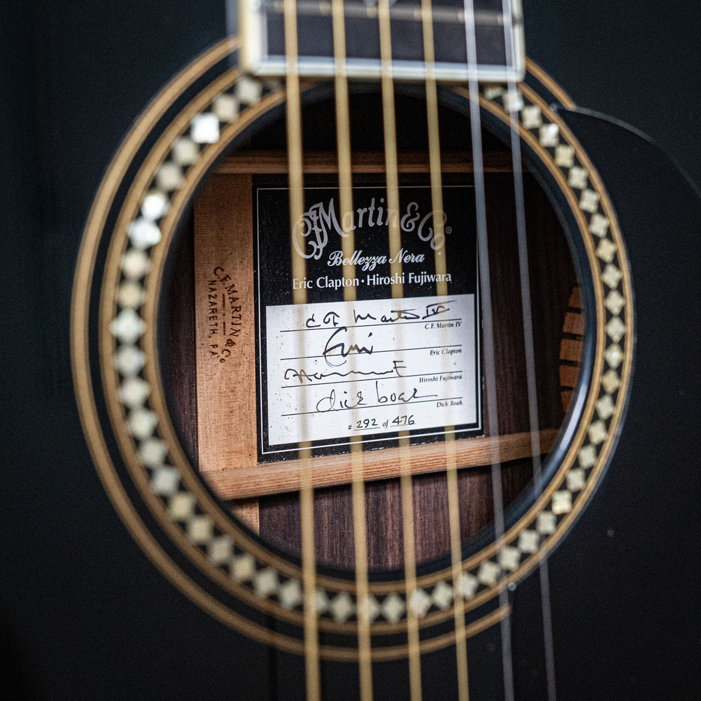 Martin Eric Clapton Bellezza Nera Acoustic Black 2005