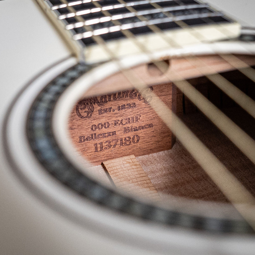 Martin Eric Clapton Bellezza Bianca Acoustic White 2006