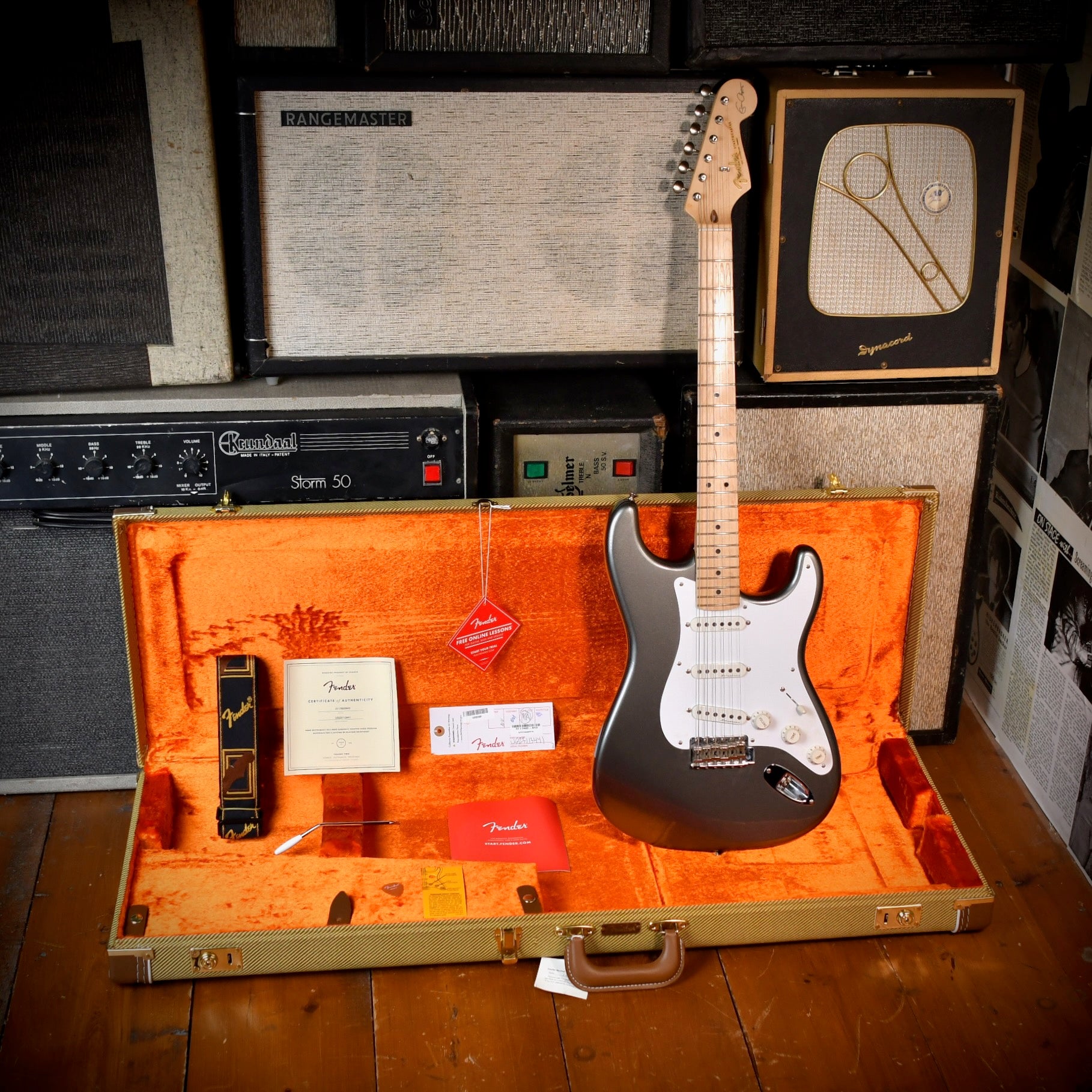 Fender Eric Clapton Signature Stratocaster Pewter 2023