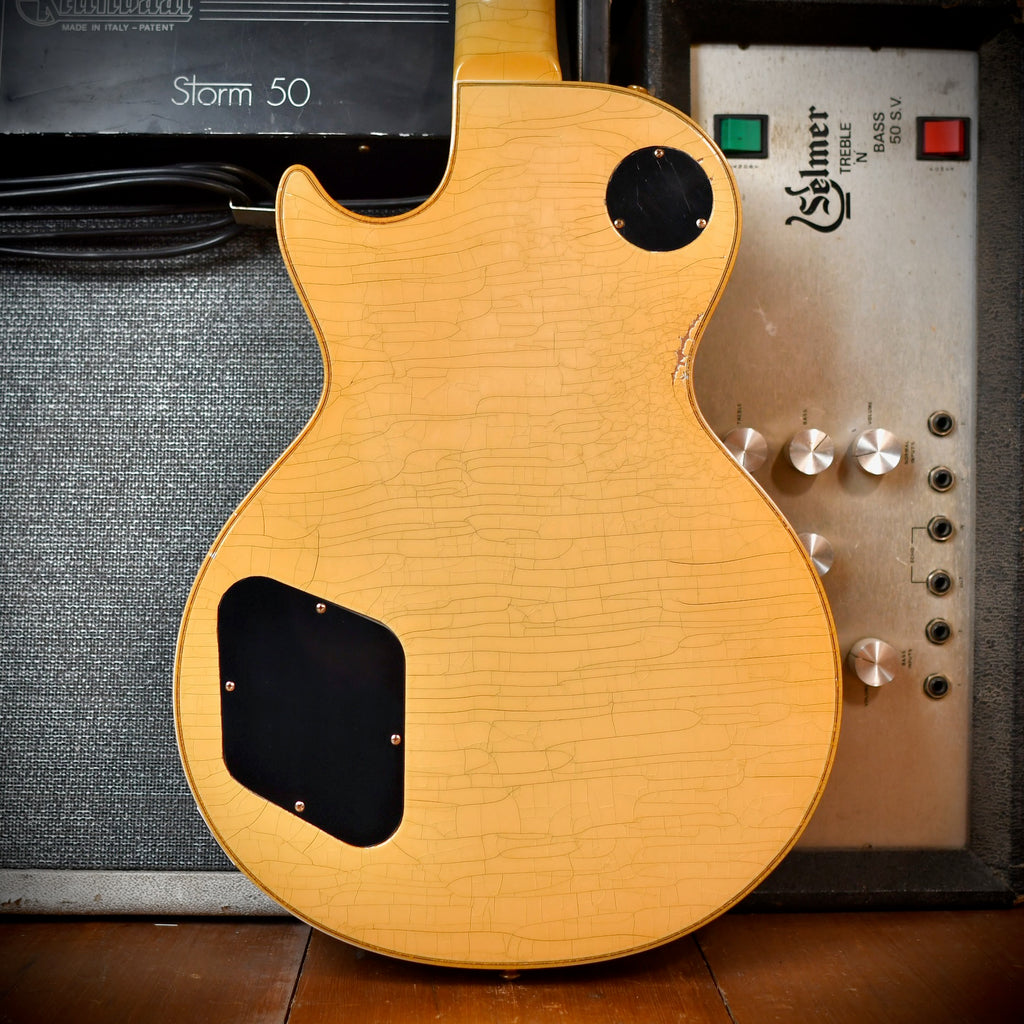 Gibson Custom Shop Les Paul Custom '68 Murphy Lab Ultra Light Aged Antique White 2023
