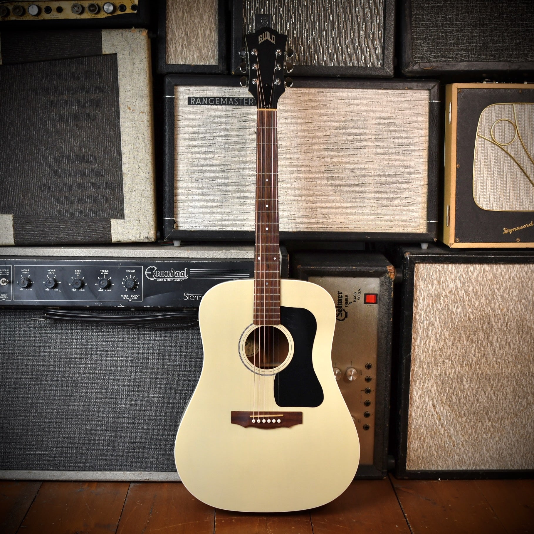 Guild D25 "Albino" White 2003