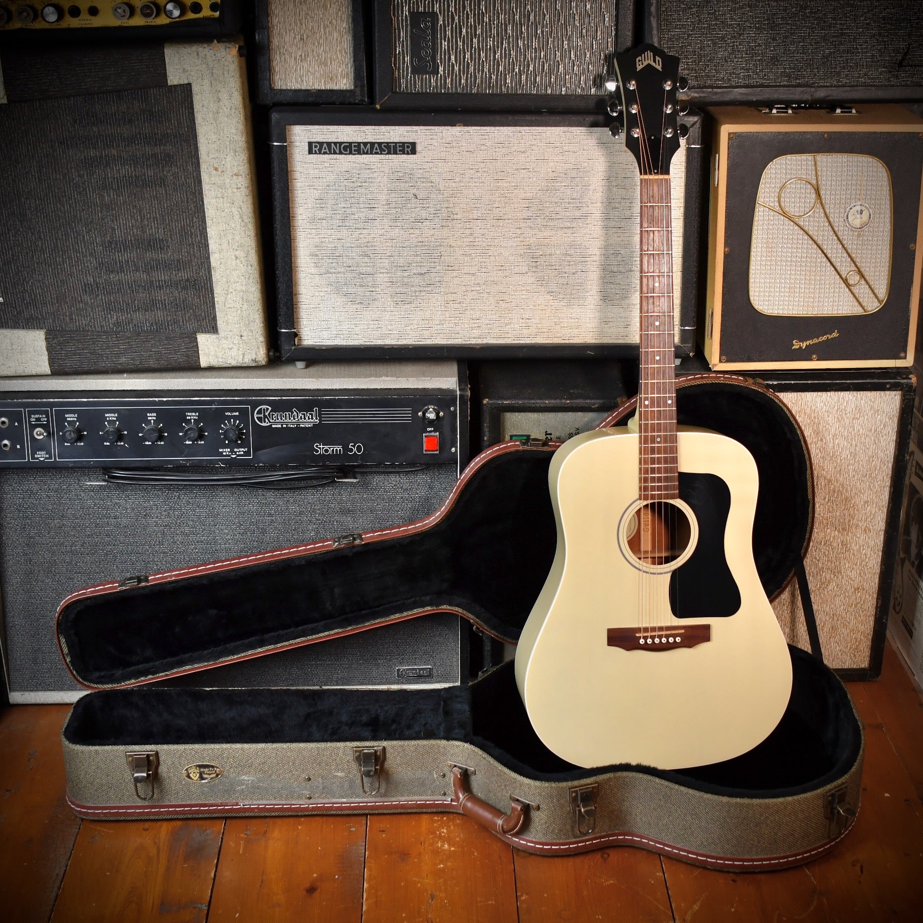 Guild D25 "Albino" White 2003