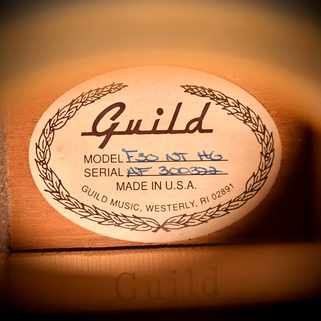 Guild F30-NT HG Natural 1996