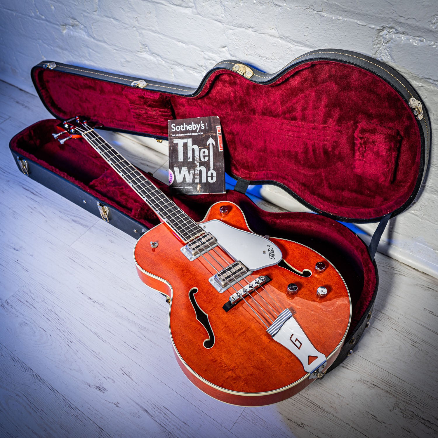 Gretsch 6119 Bass Ex John Entwistle THE WHO Orange Stain 1992