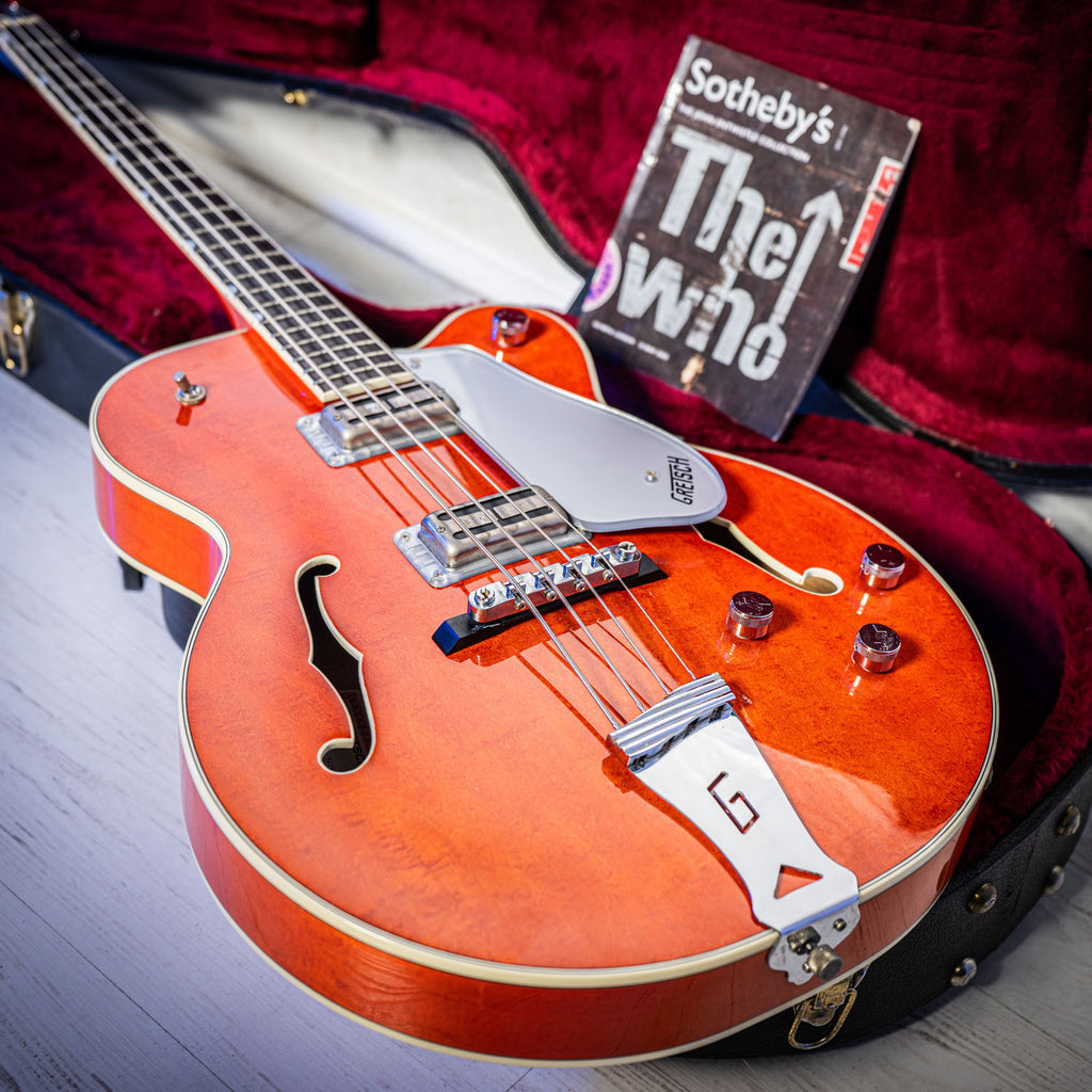 Gretsch 6119 Bass Ex John Entwistle THE WHO Orange Stain 1992