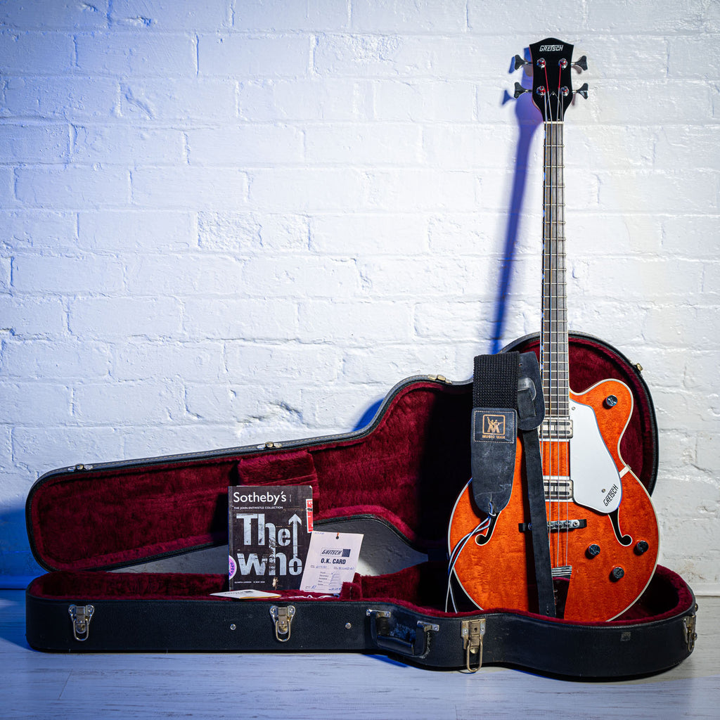 Gretsch 6119 Bass Ex John Entwistle THE WHO Orange Stain 1992