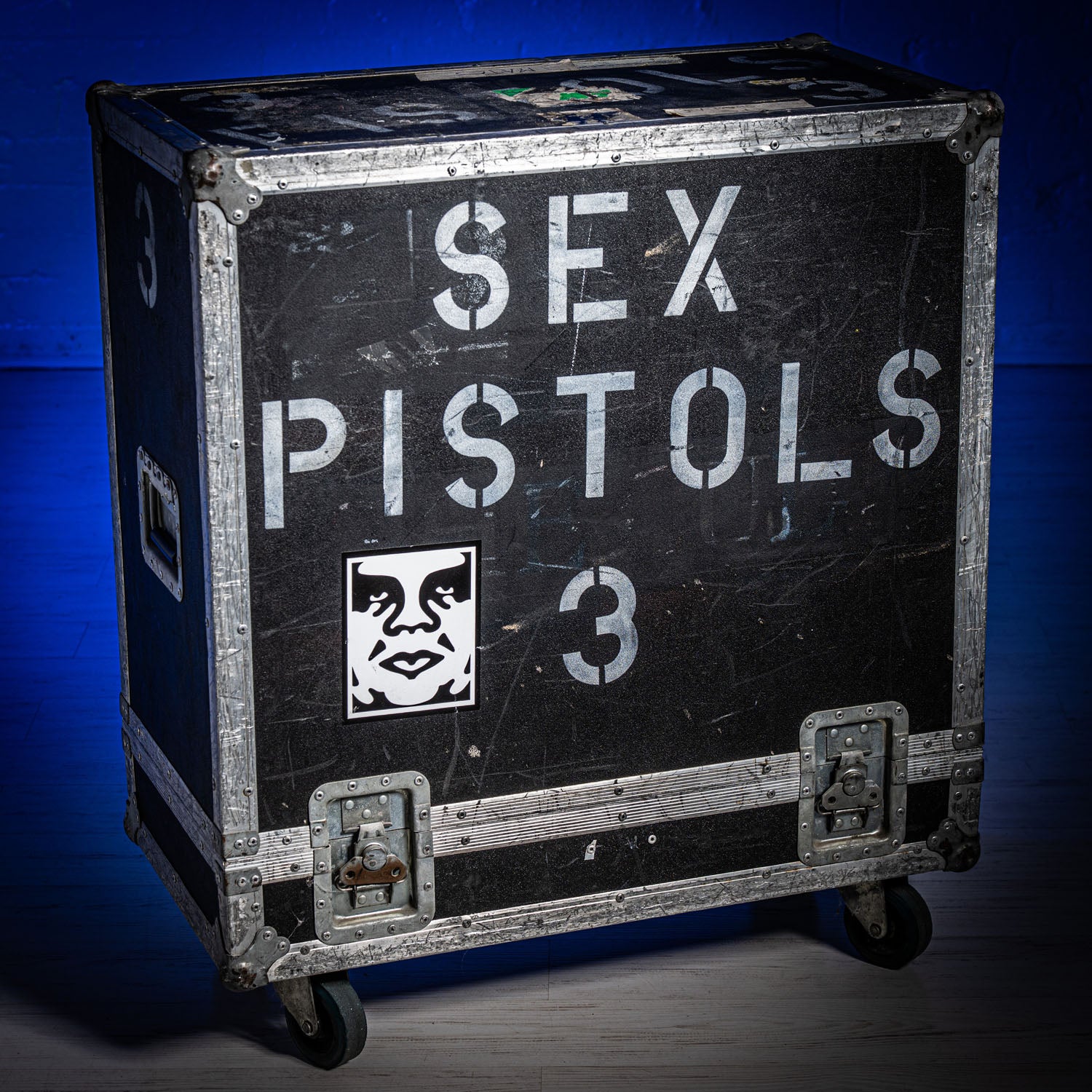 Marshall 4x12 Cabinet Ex Steve Jones THE SEX PISTOLS Black 1970