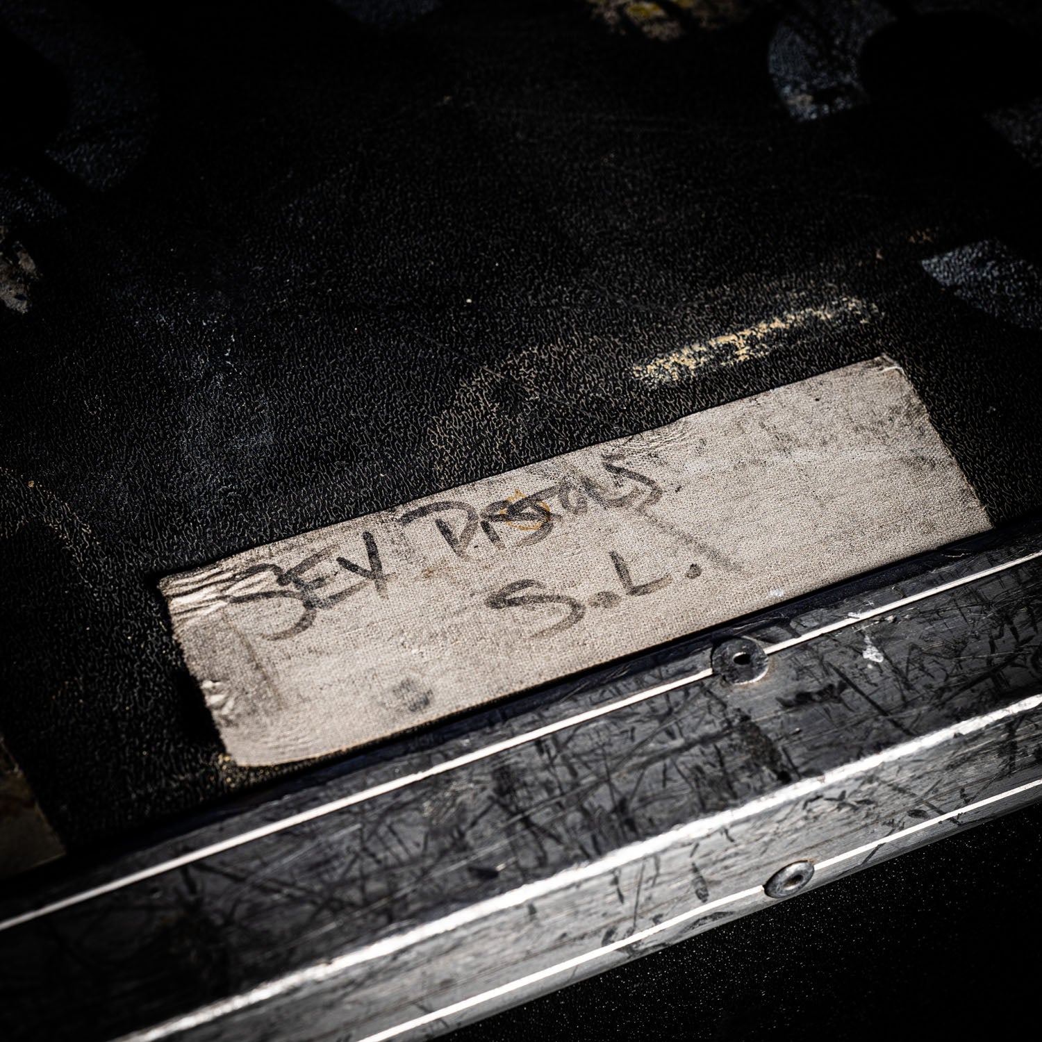 Marshall 4x12 Cabinet Ex Steve Jones THE SEX PISTOLS Black 1970