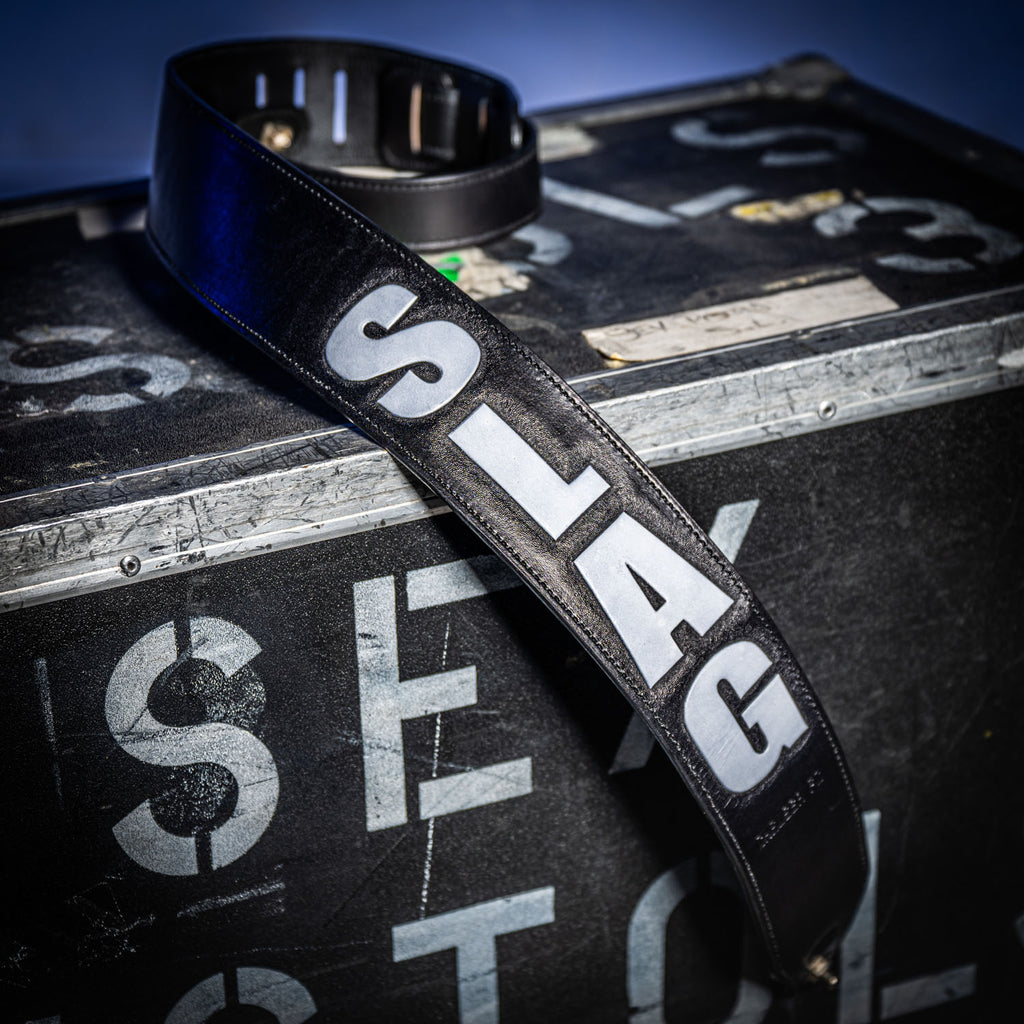 Duane Ballard Steve Jones Sex Pistols SLAG Guitar Strap Black 1996