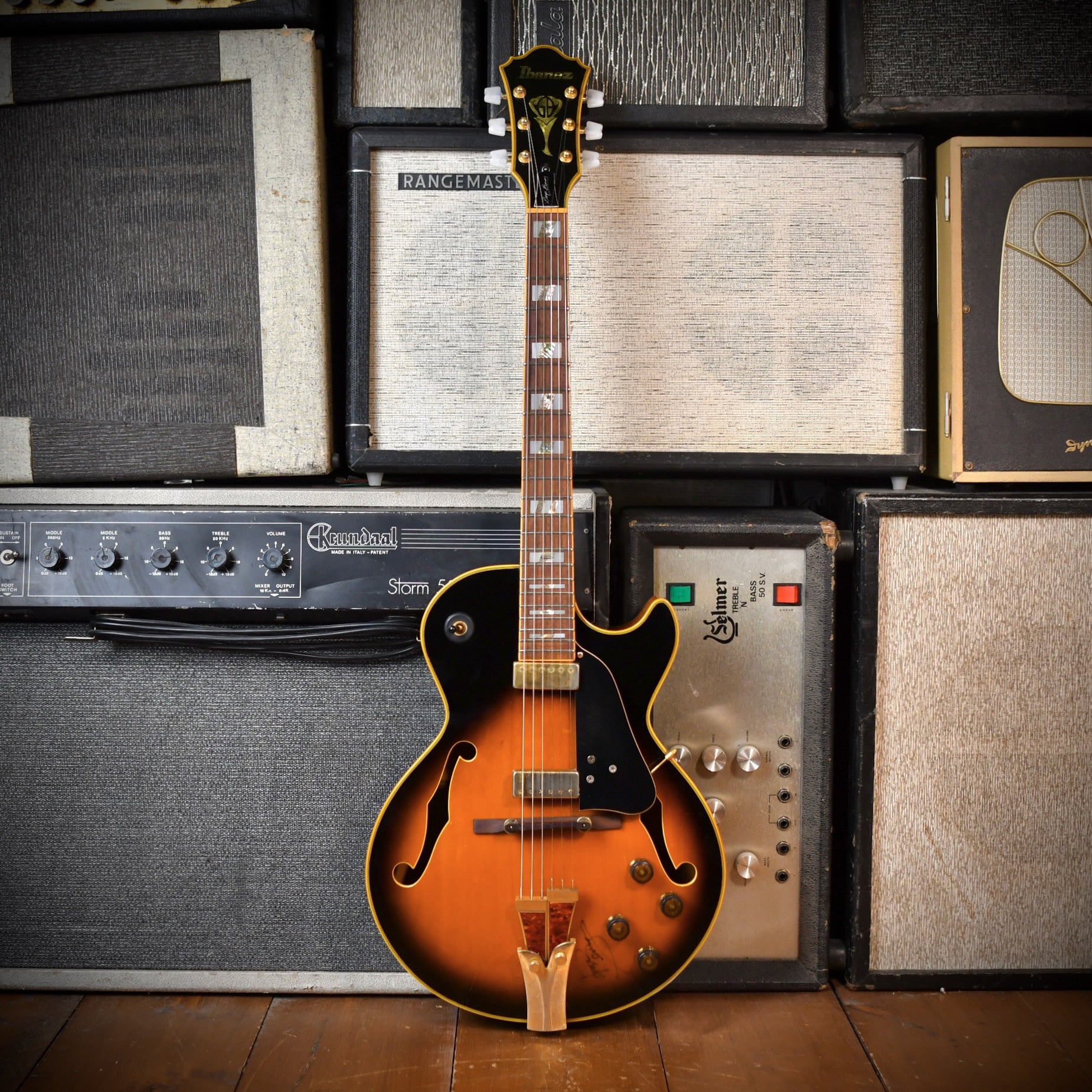 Ibanez GB-10 Brown Sunburst 1980 Signed & Played by George Benson