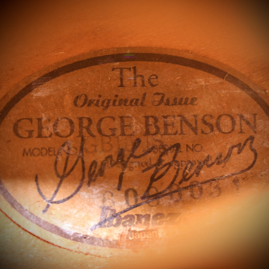 Ibanez GB-10 Brown Sunburst 1980 Signed & Played by George Benson